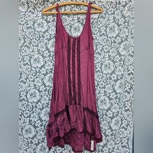 Intimately Maroon Free People Dress